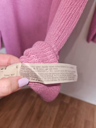 Jersey Massimo Dutti manga 3/4