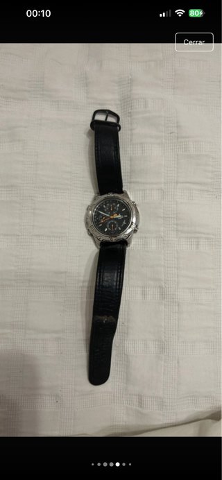 Reloj Festina Hombre Negro/Plata