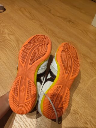 Zapatillas Fútbol Sala Mizuno Blancas talla 42