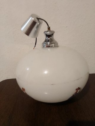 Lámpara Vintage Pantera Rosa Cristal
