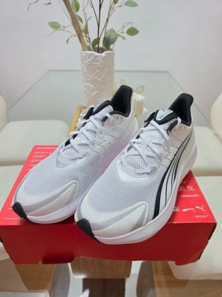 Zapatillas Puma Pulse Pro Running Plata/Blanco