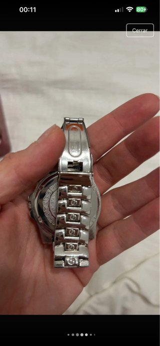 Reloj de pulsera de acero de hombre estilo Ferrari