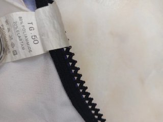Bikini donna nero e viola tg 50