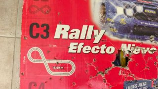 Scalextric C3 Rally Efecto Nieve