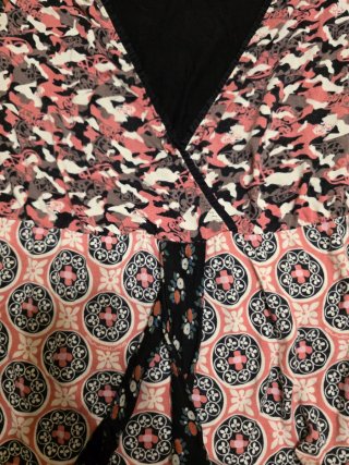 Vestido boho Fornarina Talla M Estampado
