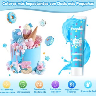 Colorante Alimentario Gel NUEVOS SIN USO