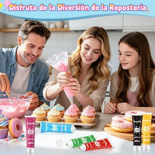 Colorante Alimentario Gel NUEVOS SIN USO