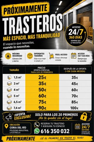 Trasteros varia medidas