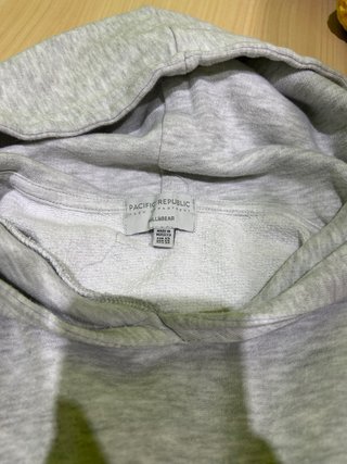 Sudadera Pull&Bear Gris Talla XS