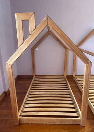 Cama Montessori Casita Madera