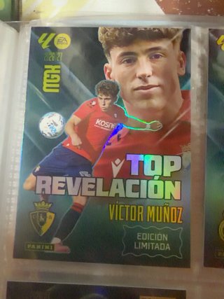 Carta Victor Muñoz Top Revelación Megacracks