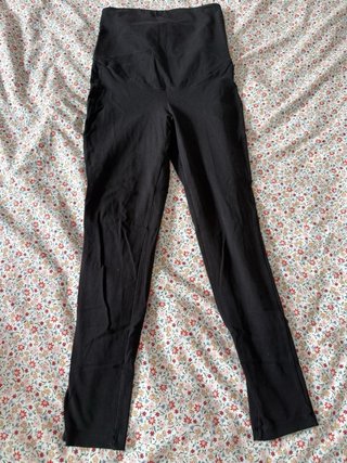 Leggings premamá negros