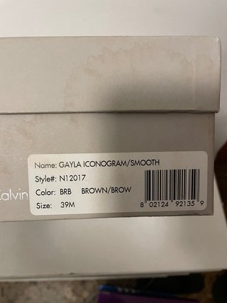 Zapatillas Calvin Klein Marrones