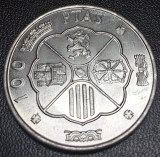 100 PESETAS 1966 FRANCO ESTRELLA 69 * TROQ