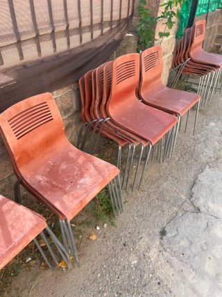 Sillas Fibra Resistentes Exterior