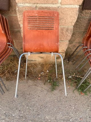 Sillas Fibra Resistentes Exterior