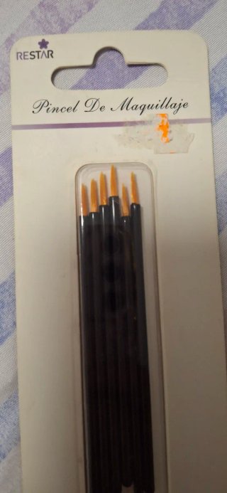 Set 6 Pinceles Maquillaje RESTAR