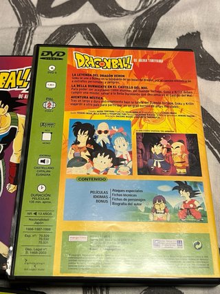 Lote Películas Dragon Ball DVD (19 películas)