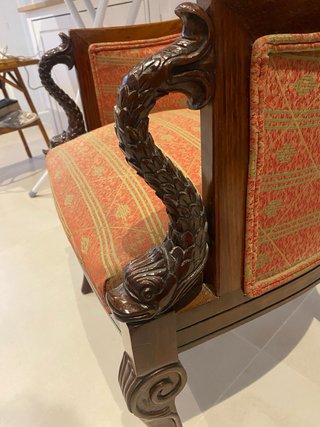 Butaca oriental estilo clásico