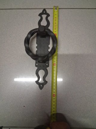 Aldaba artística rústica llamador puerta