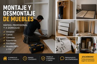 Montaje y Desmontaje de Muebles a Domicilio | Ávil