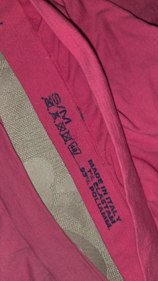 Abito raso rosa e giallo