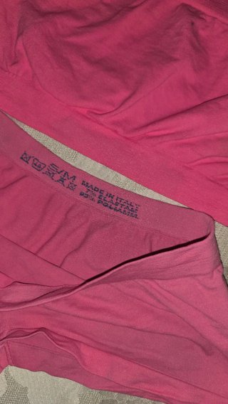 Abito raso rosa e giallo