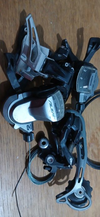 Grupo Shimano 9x 3  Velocidades