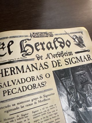 Heraldo de Mordheim nº0-7 (white dwarf)