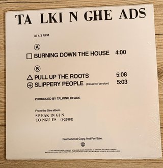 Talking Heads – Burning Down The House - 2006 Reis