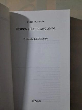 Libro Perdona si te llamo amor.