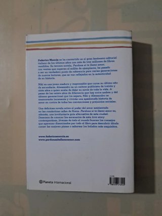 Libro Perdona si te llamo amor.