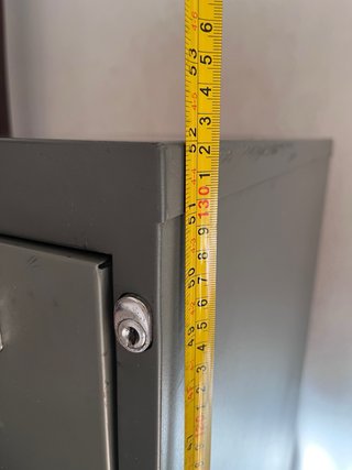 Archivador gris metalico Cajonera metalica 1940-50