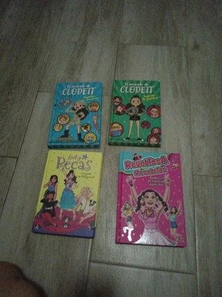 LOTE LIBROS CLODETT LADY PECAS