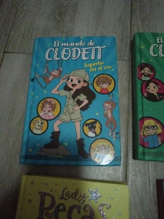LOTE LIBROS CLODETT LADY PECAS