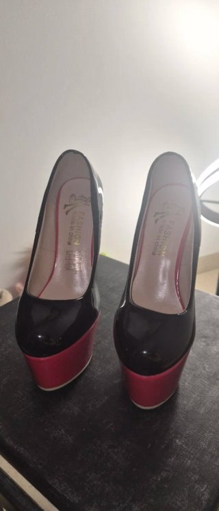 Zapatos de tacón alto con plataforma