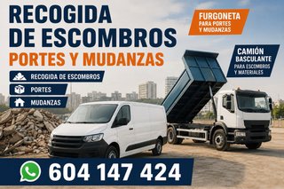 Mudanza y escombros