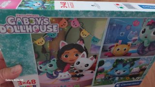 Puzzle Gabby's Dollhouse 3x48 piezas