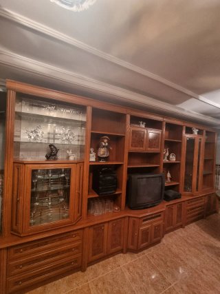 Mueble de salón vintage madera
