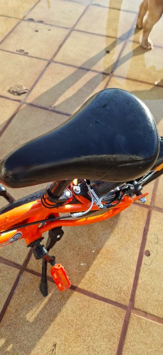Bicicleta infantil naranja BTWIN