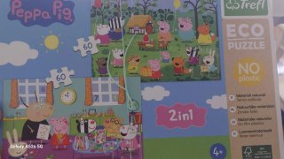 Puzzle Trefl Peppa Pig 2 en 1 Eco Puzzle