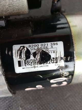 92832 motor arranque 8200021396 dacia logan