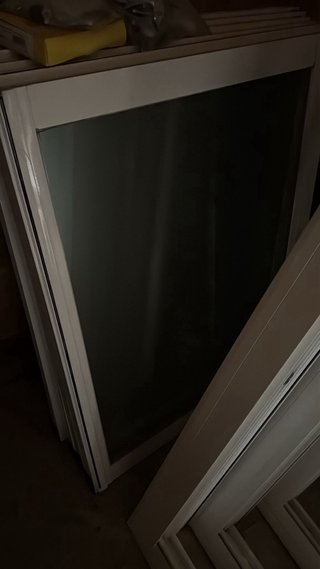 Ventanas de aluminio blanco
