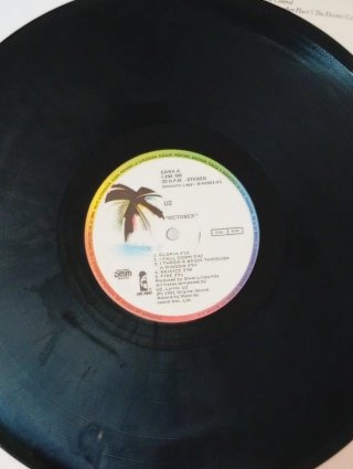 U2 October Vinilo LP