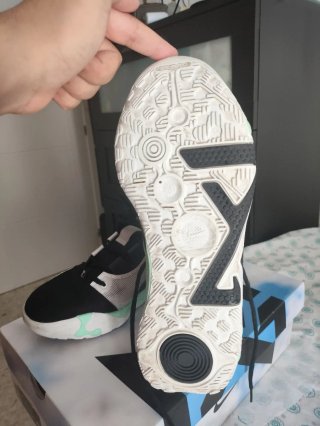 Nike PG 6 Talla 44 Negro Verde Menta