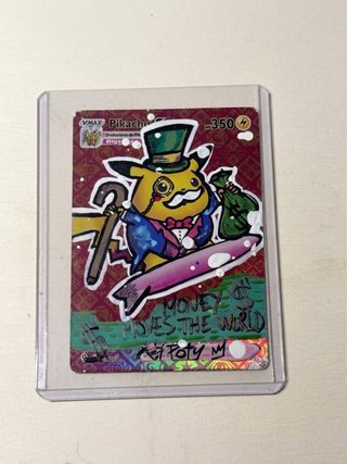 Carta Pokémon VMAX Pikachu Custom