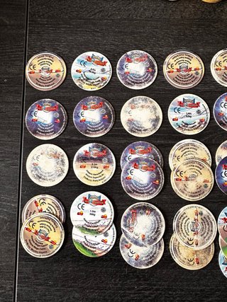 Lote 45 Tazos Pokémon League Matutano 2002
