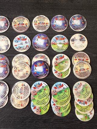 Lote 45 Tazos Pokémon League Matutano 2002