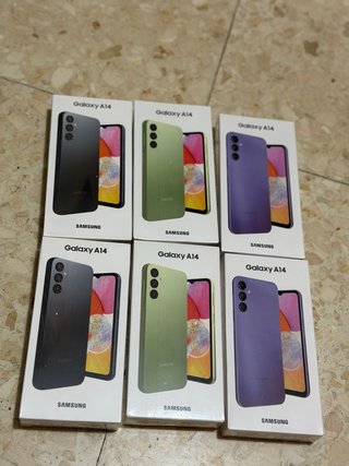 Samsung Galaxy A14 (Negro, Verde, Morado)