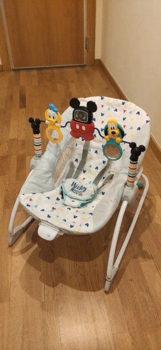 Hamaca Mecedora para Bebé Bright Starts Disney
